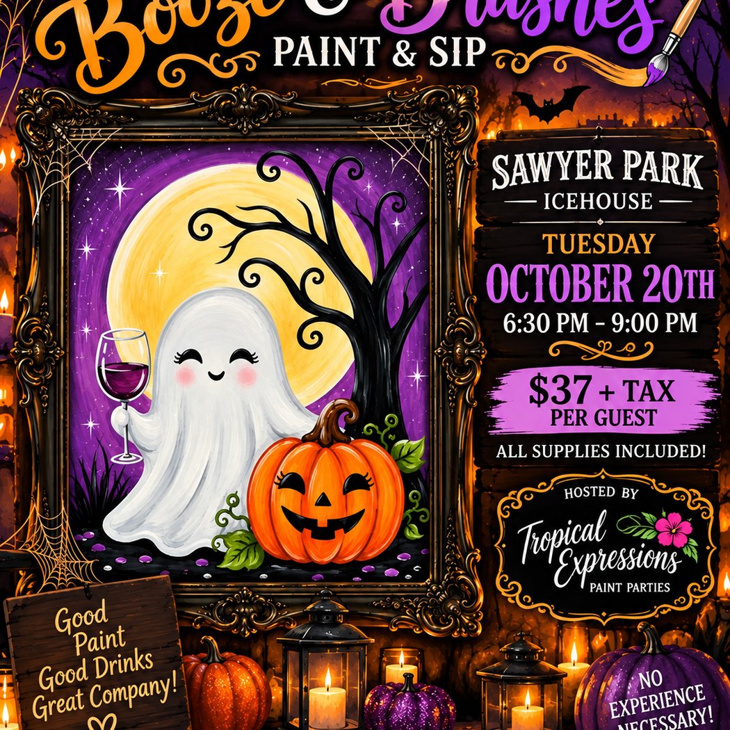 Booze & Brushes Paint & Sip